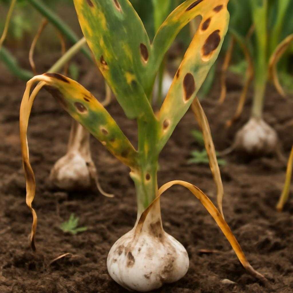 болезни чеснока