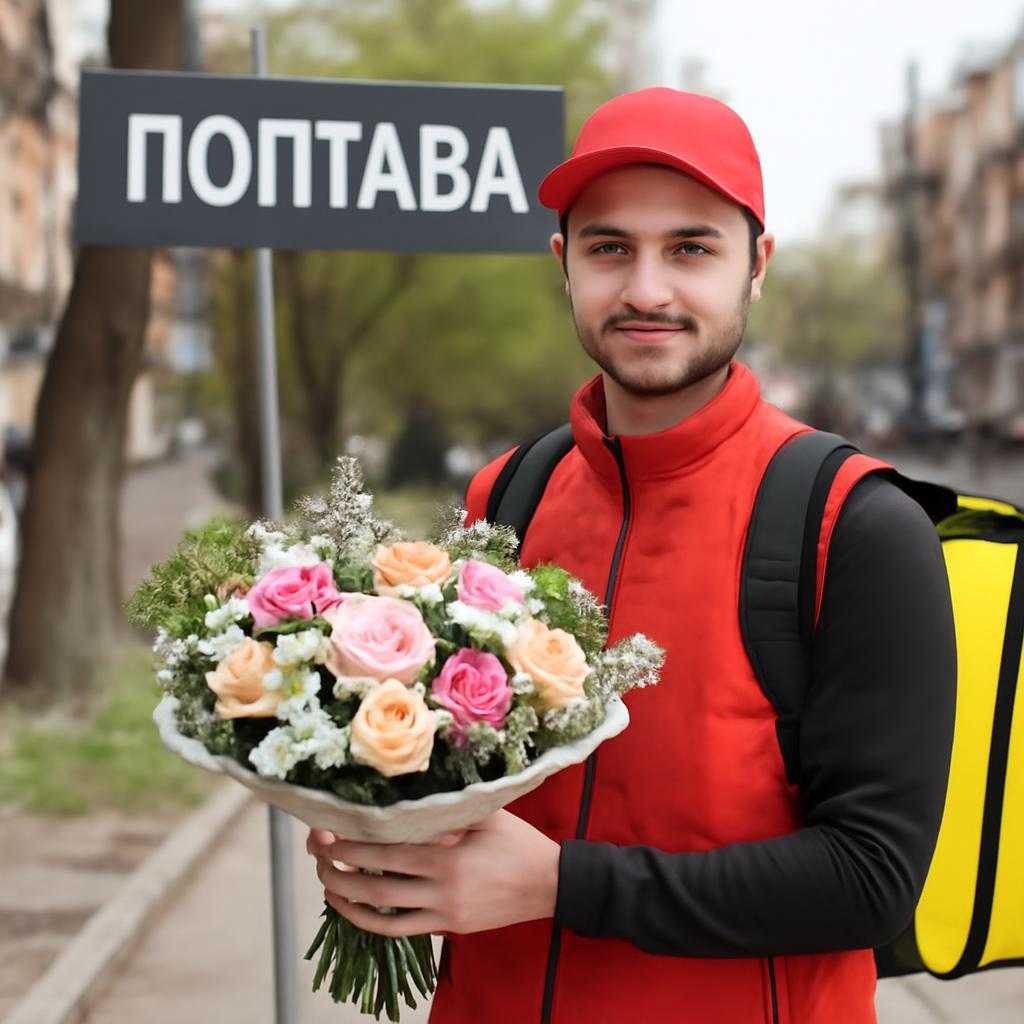 доставка букетов Полтава