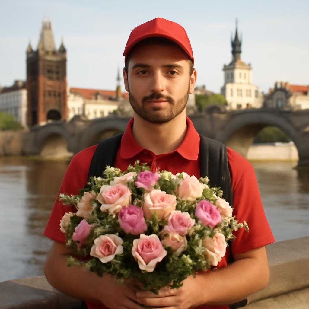 доставка цветов в Прагу