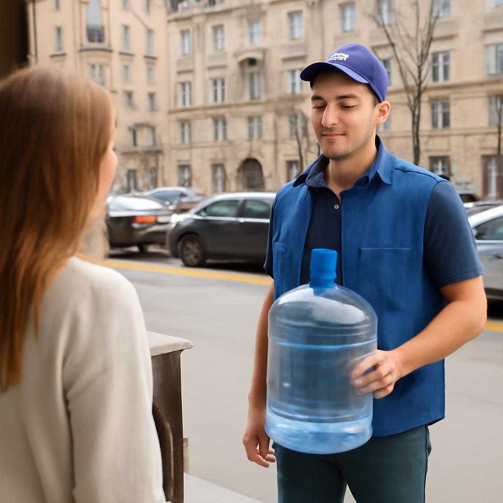 доставка воды на дом в Москве