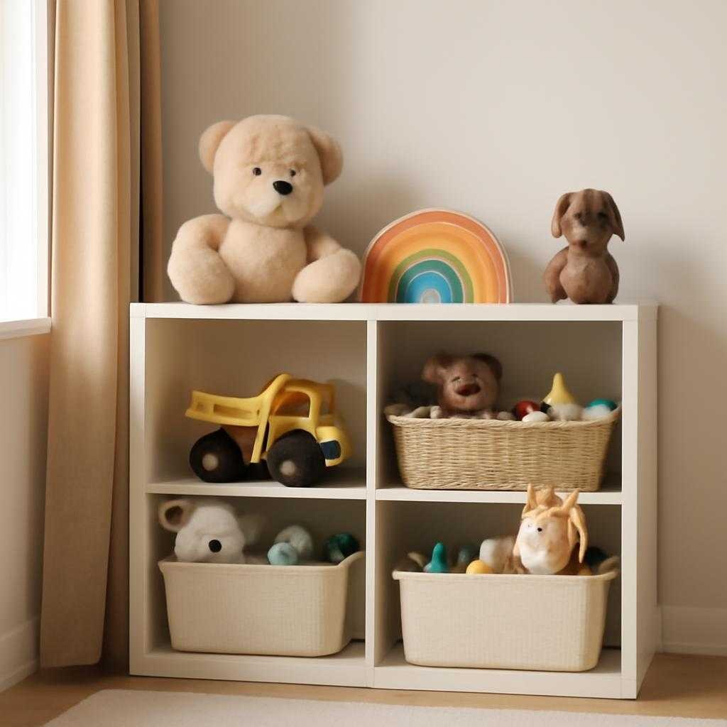 хранение игрушек в детской