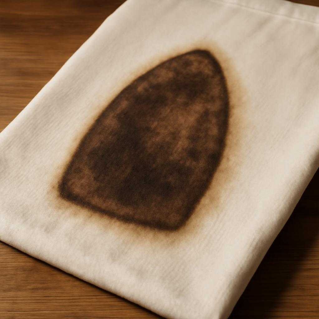 пятно от утюга