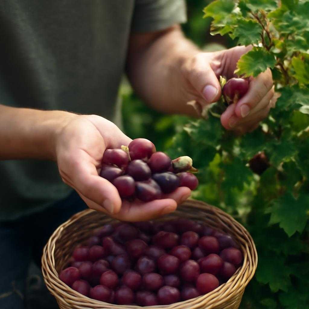 сбор крыжовника