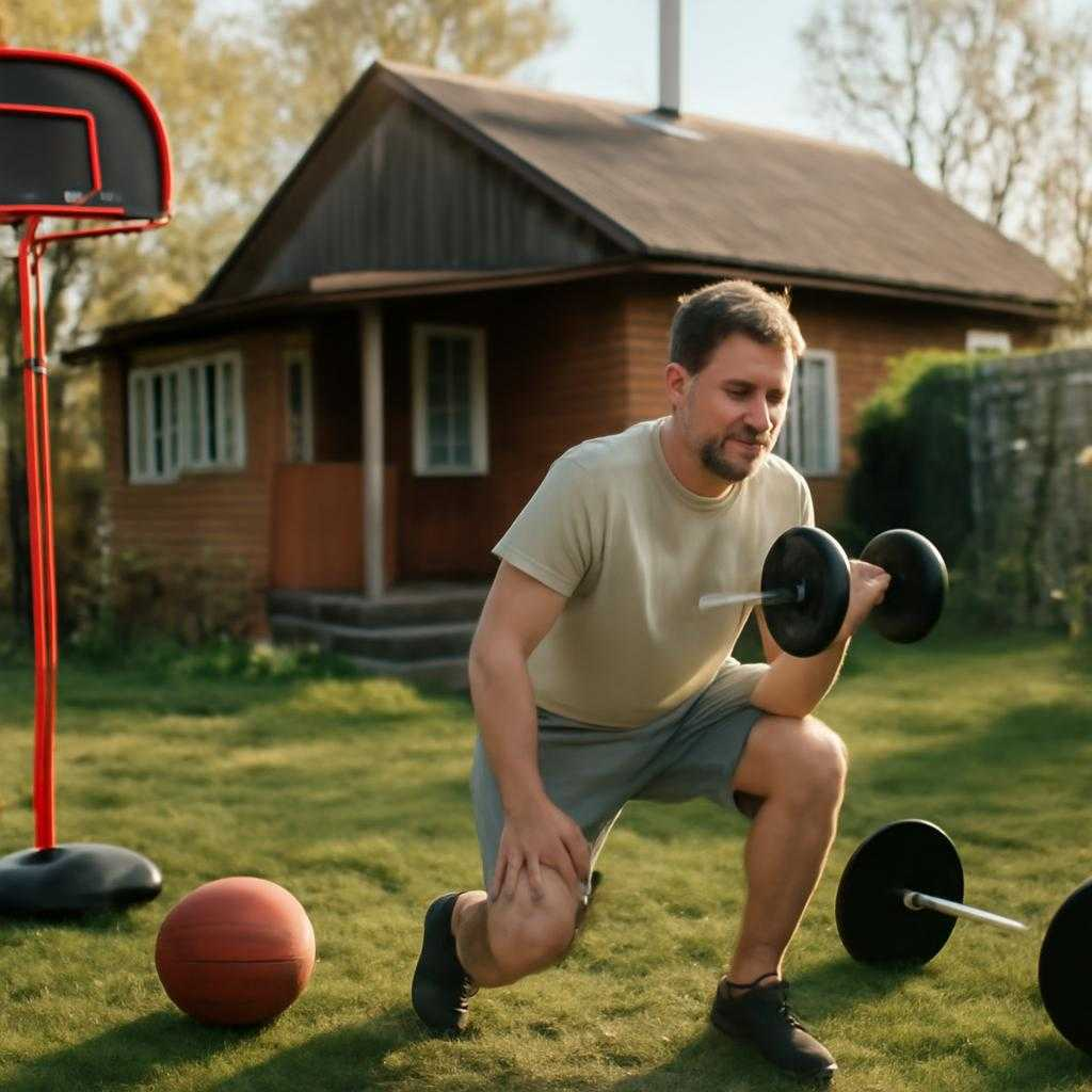 спорт на даче