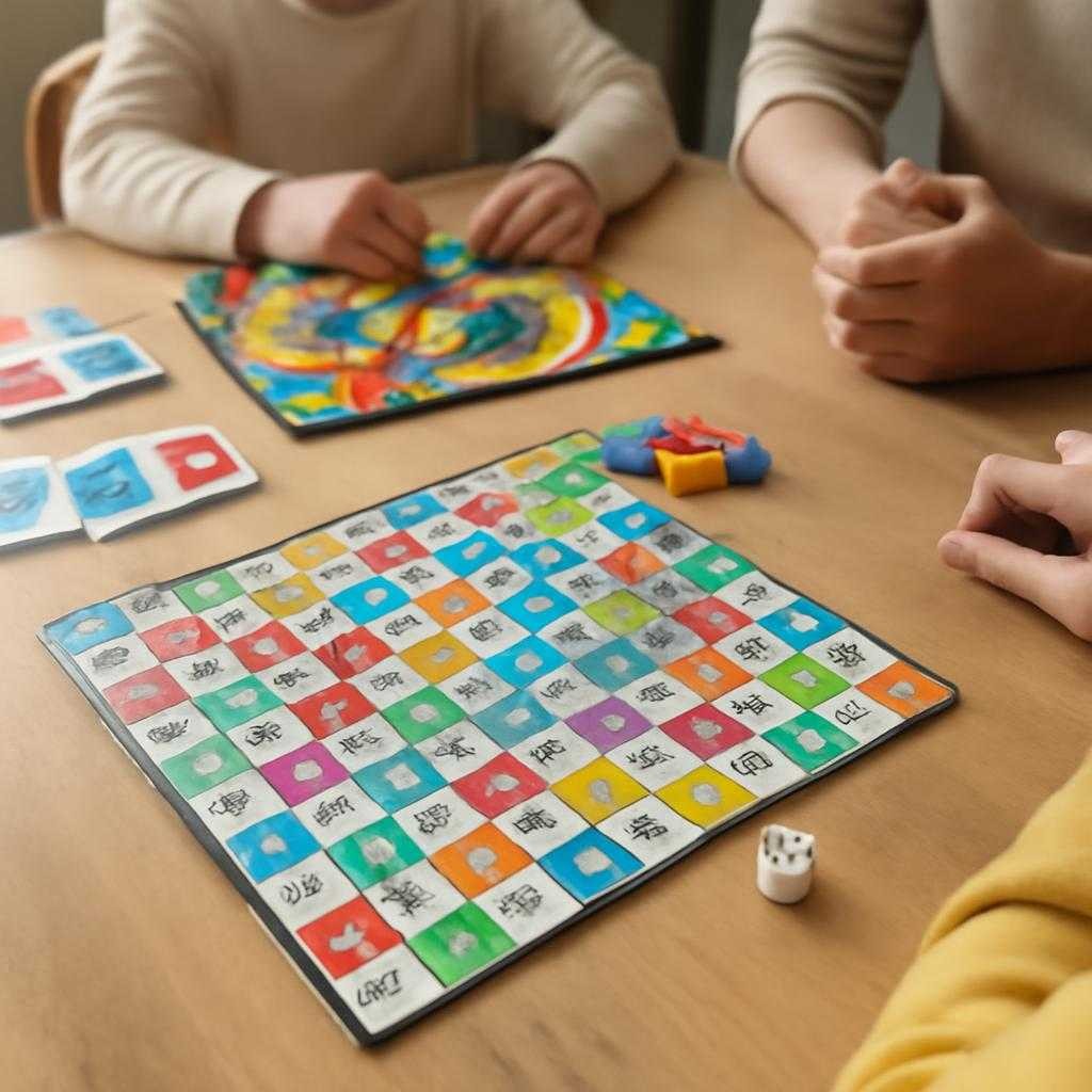 стол для семейных настольных игр