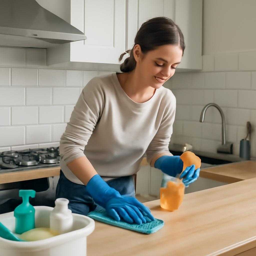 уборка кухни