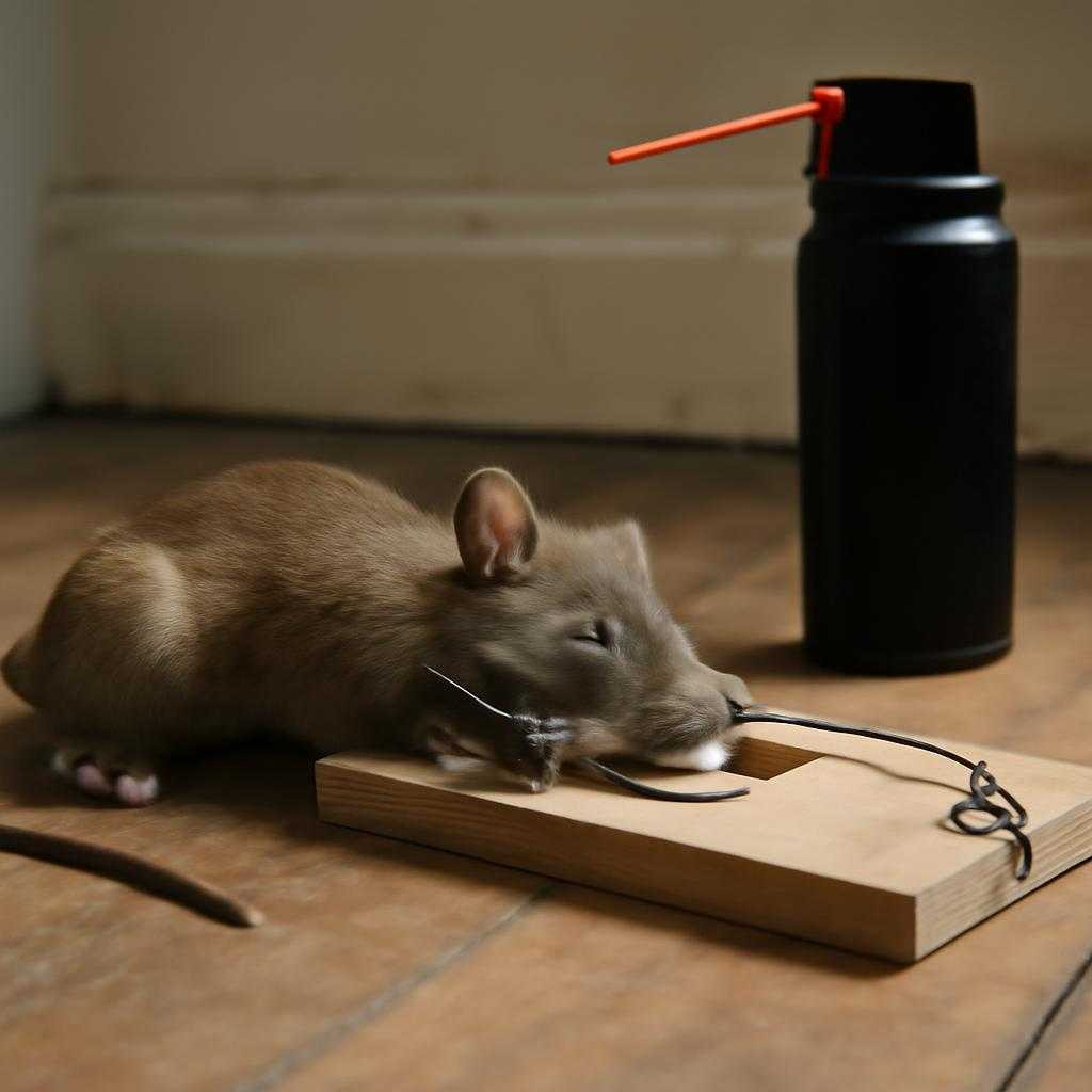 уничтожение мышей