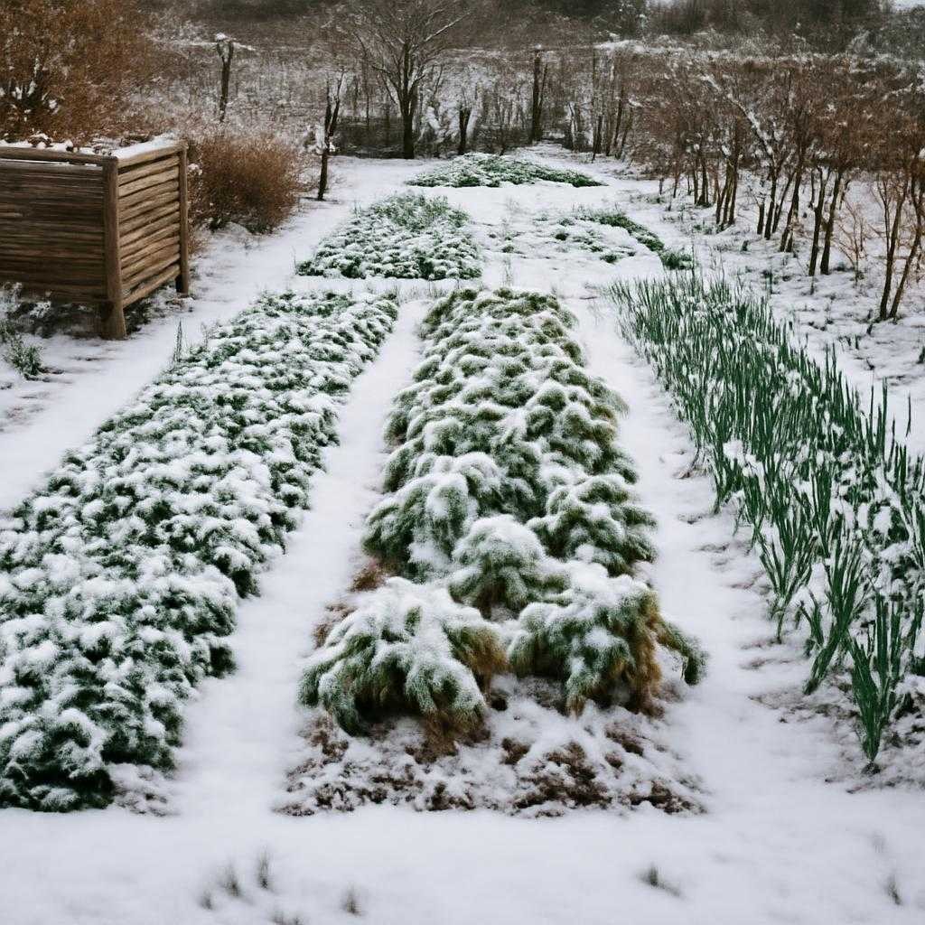 зимовка огорода