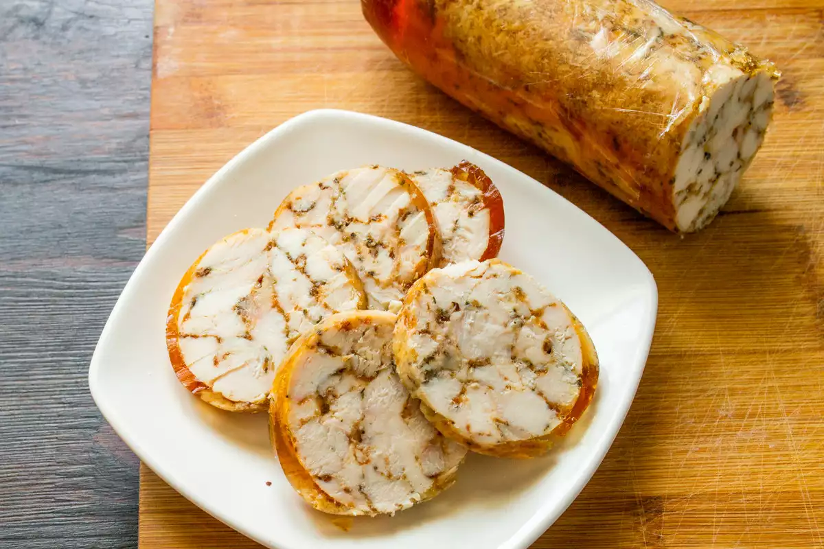 куриная домашняя ветчина