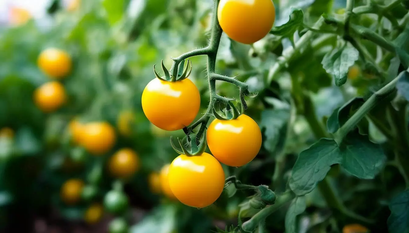 желтые томаты