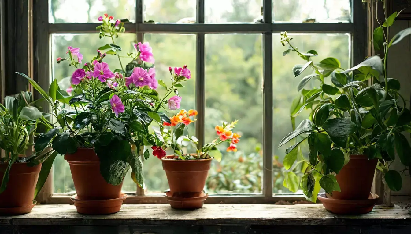 комнатные цветы