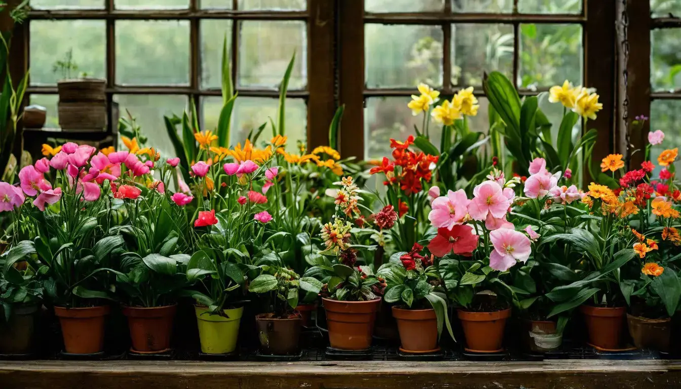 комнатные цветы